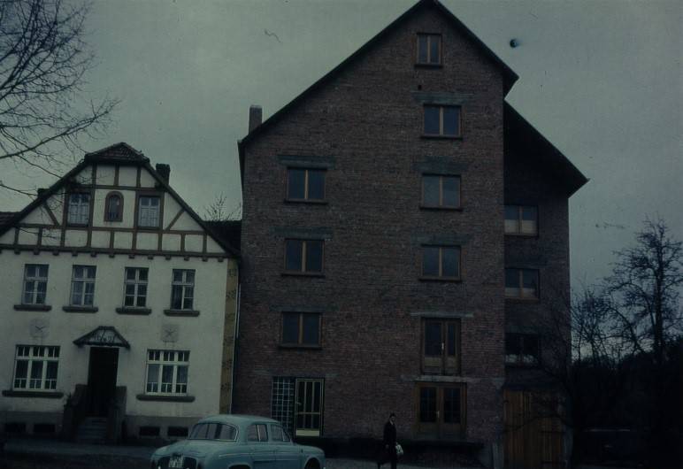 Aufstockung der Mühle im Jahre 1954